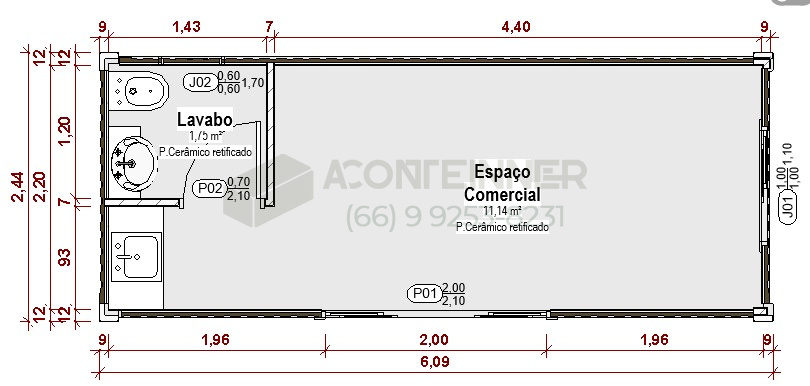 Container 6m