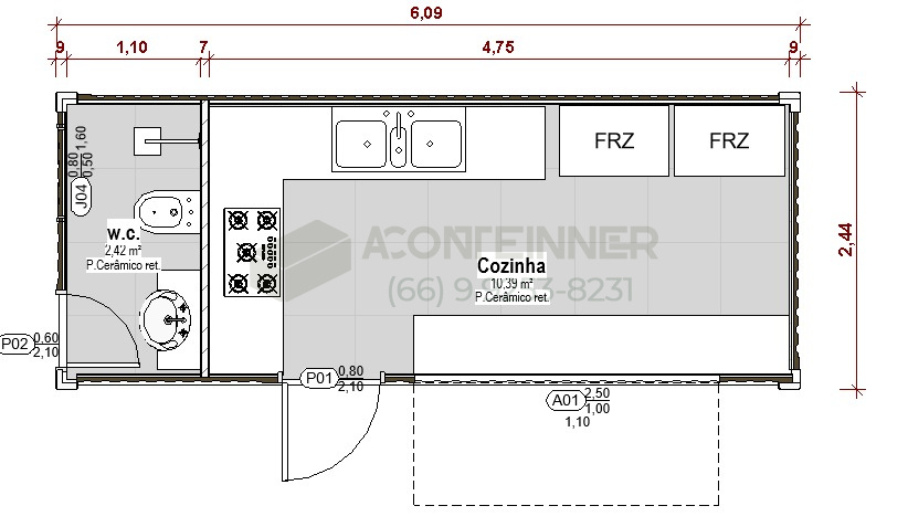 Container 6m